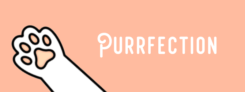 Purrfection banner